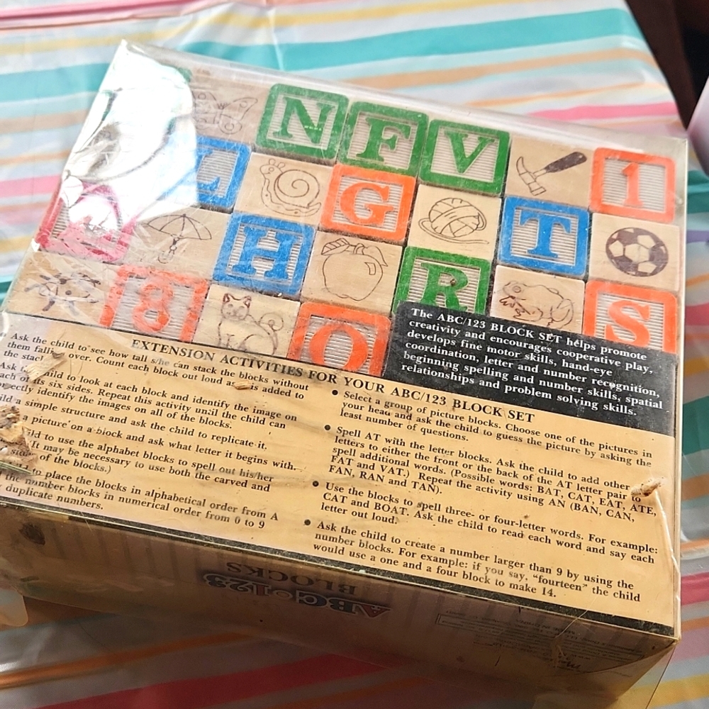 Melissa and Doug blocks
